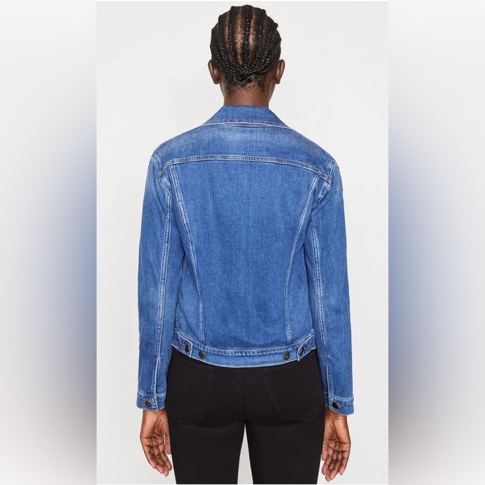 FRAME Le Vintage Denim Blue Jacket - Watham Way - Picture 3 of 12